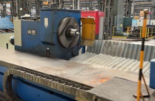 WMW Meuselwitz SAXW 1000 x 6000 roll grinder walze schleiffen concave ballig MACH4METAL 6807 2-3