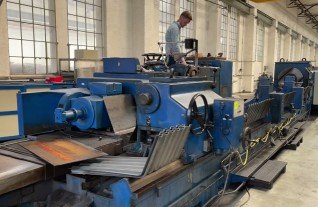 WMW Meuselwitz SAXW 1000 x 6000 roll grinder walze schleiffen concave ballig MACH4METAL 6807 3-3