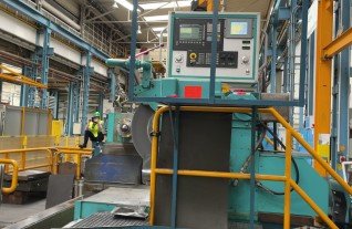Ravensburg CNC roll grinder Ø 1200 x 6000 cylindrical walzenschleiffen Waldrich MACH4METAl 6611 1-3