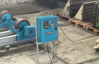 A&N Welding rotator schweissdrehvorrichtung 20 Ton vessel 4000 mm MACH4METAL 6521 1-2