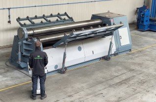DURMA 4 Roll plate bender 4100 x 16 mm blechwalze plaatwals rouleusse MACH4METAL 6397 pre bending 10