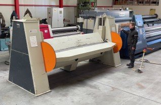 dr. Hochstraete schwenkbiege maschine folding machine 3000 x 6 mm MACH4METAL 6375 1-2