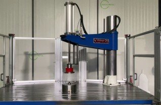 OMERA R1600 trimming machine druck und beschneide maschine 6354 Mach4Metal 2-2 blech forming trim