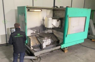DECKEL MAHO DMU60P machine center XYZC Axis MillPlus Mach4Metal 6309 CNC 5 Axis Aschen