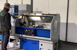King Rich 360 teachin lathe zyklengesteurte drehmaschine mach4metal 6303