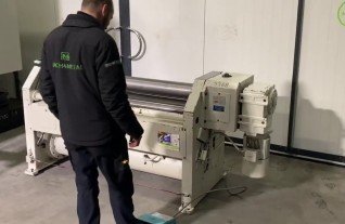 Fasti 3 roll plate bender 1540 x 5 mm 5360 MACH4METAL rundbiege blechwalze