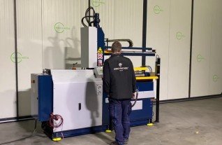 Faccin HCU 1050 x 3 mm Urethan 2 roll one pass bending machine 5315 MACH4METAL
