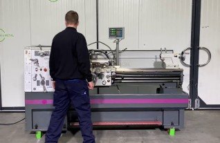 Optimum universal turning lathe drehmaschine D420 x 1500 DPA new 2011 5211 MACH4METAL