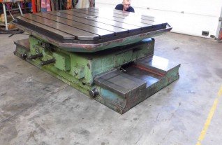 680 = SKODA E20 Rotary table Drehtisch verscheibe tisch MACH4METAL
