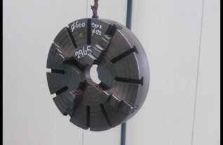 Rohm 4 chuck / face plate planscheibe futter MACH4METAL WEILER VDF BOEHRINGER PBR