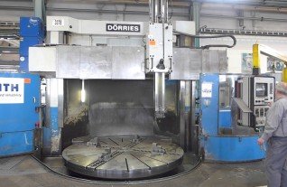 CNC Vertical borer DORRIES SD 300 Karussel drehmaschine MACH4METAL R&D MCS 01