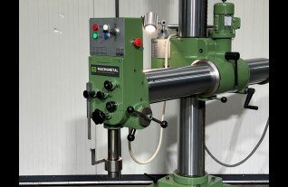 NOVISA Radial Mobile drilling machine MACH4METAL TUG40S Kesselradiale Ketelradiaal