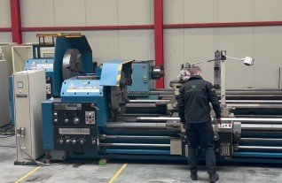 TOS SU100-H Turning Lathe drehmaschine wellen shaft Ø 1050 x 10.000 mm - 5192 3-3