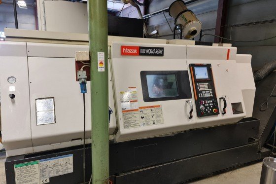 MAZAK - Quick Turn Nexus 350 M CNC Lathe with c-axis used | Mach4Metal