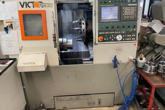 VICTOR - VTplus-20 CNC lathe used | Mach4Metal