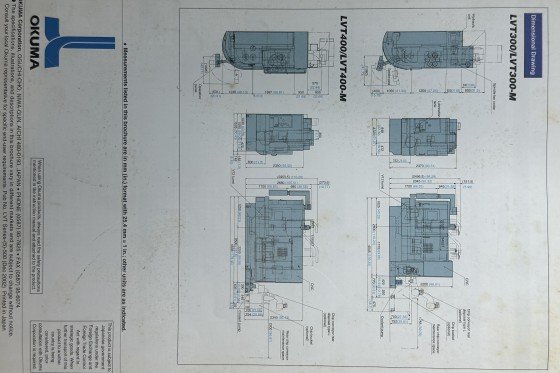 Okuma - LVT-300 M CNC Vertical lathe used | Mach4Metal