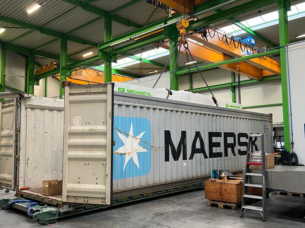Loading Dishing press Haeulser sold to HOUSTON USA | Mach4Metal