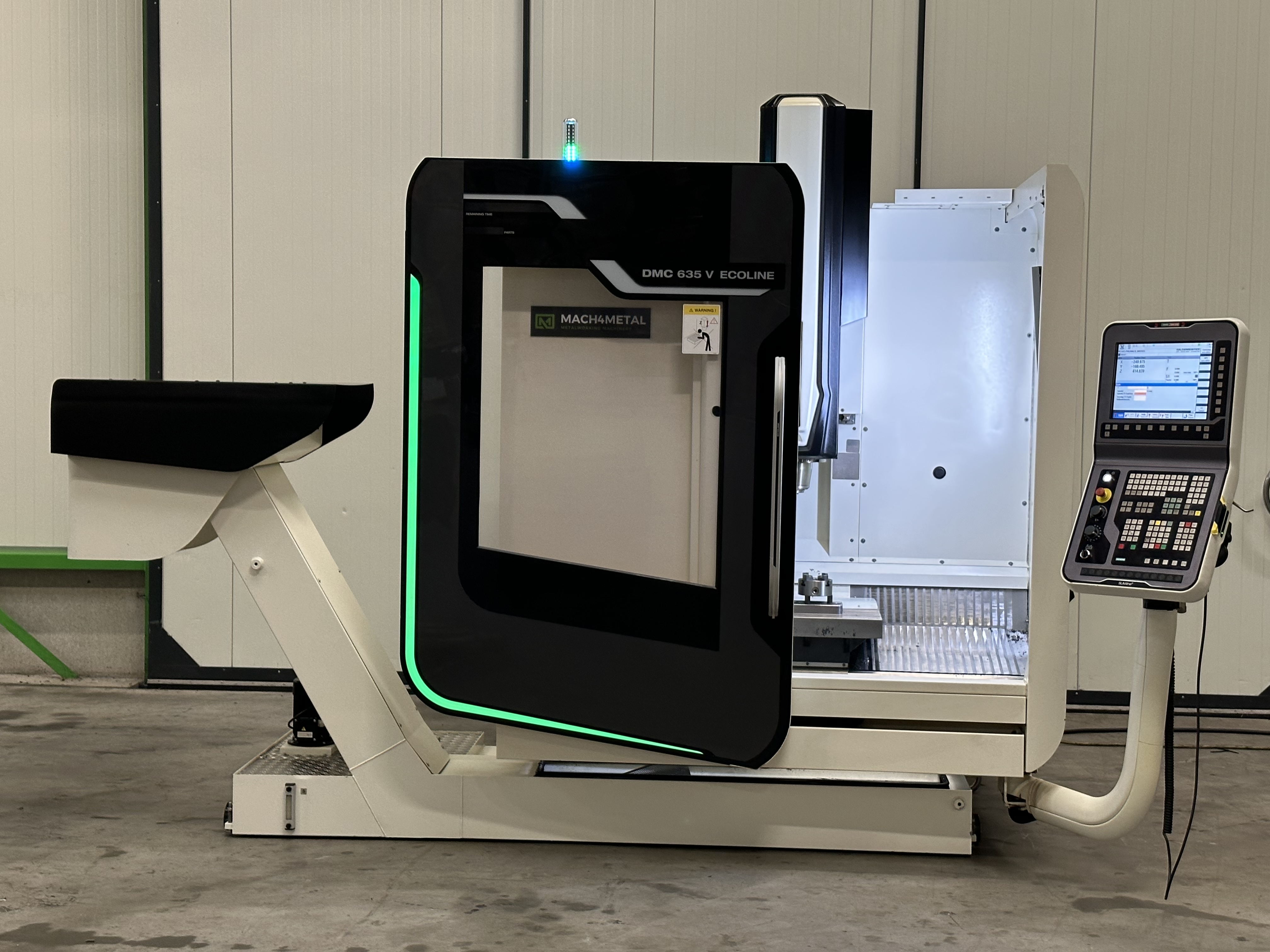 DMG MORI - DMC 635V Ecoline 3-axis CNC machine (VMC) used | Mach4Metal