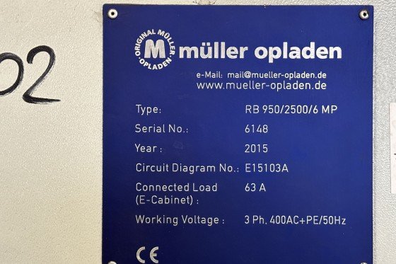 Muller Opladen - RB 950/2500 MP-K