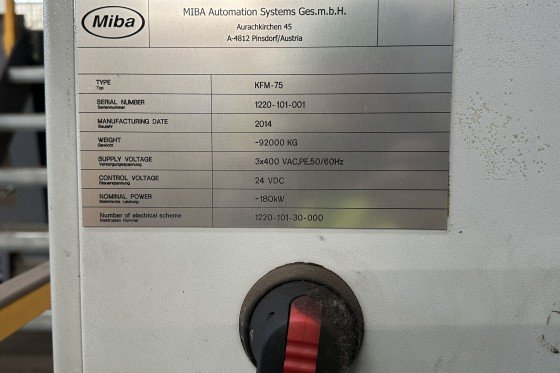 MIBA - KFM-75