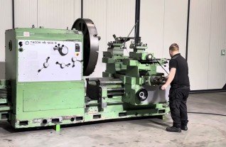 Tacchi HS 1200 S Facing Lathe Kopfdrehmaschine kopdraaibank MACH4METAL