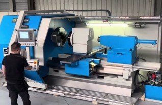 Seiger SLZ 1200 CNC Lathe with C-Axis and driven live tools MACH4METAL 2-2