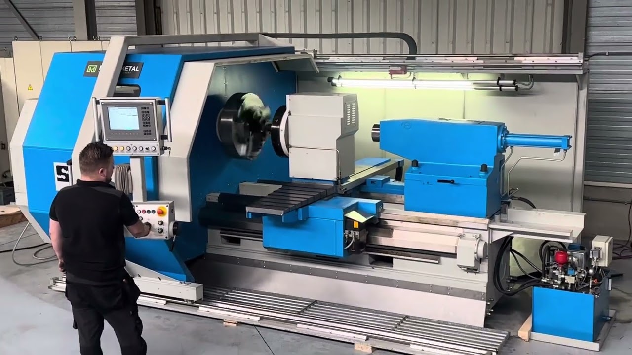 Seiger - SLZ 1200 Teach-in lathe used | Mach4Metal