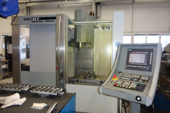 DECKEL MAHO - DMC 63V 3-axis CNC machine (VMC) used | Mach4Metal