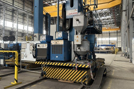 OERLIKON AIR LIQUIDE - UP Halbportal 8,5 x 5,6