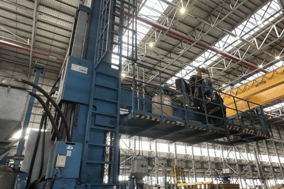 OERLIKON AIR LIQUIDE - UP Halbportal 8,5 x 5,6
