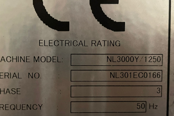 MORI SEIKI - NL 3000 Y / 1250