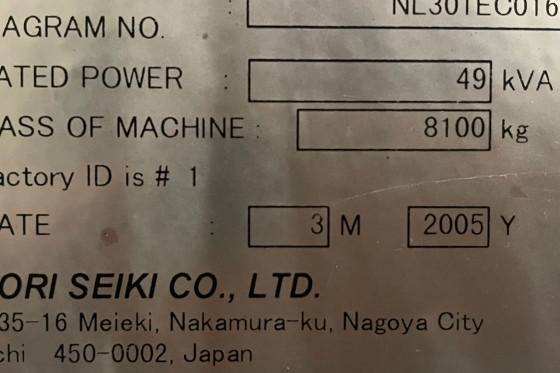 MORI SEIKI - NL 3000 Y / 1250 CNC Lathe with y-axis used | Mach4Metal
