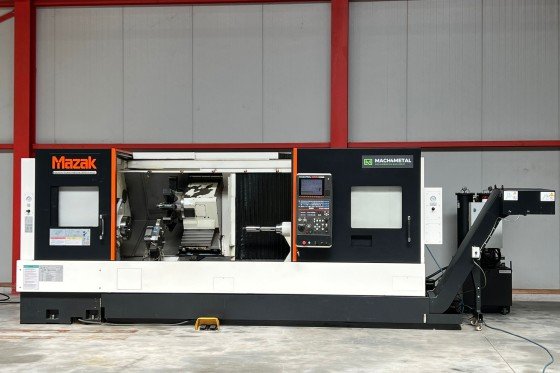 MAZAK - QUICK TURN NEXUS 350-II MY CNC Lathe with y-axis used
