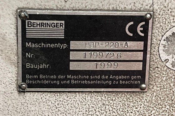 BEHRINGER - HBP 220 A