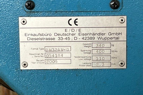 Format - SBM 32 AV-G