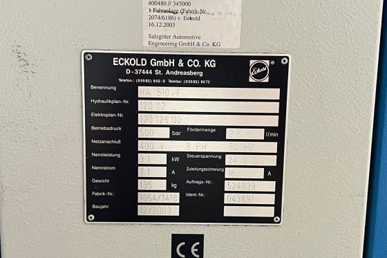 ECKOLD - HA 510-E