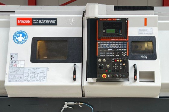 MAZAK - Quick Turn NEXUS 350 MY CNC Lathe with y-axis used