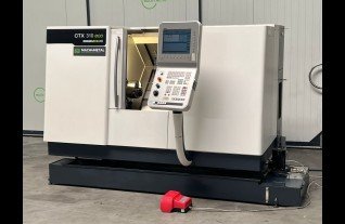 DMG MORI CTX 310 eco CNC Lathe C-Axis Live Siemens Shopturn 810 MACH4METAL 7074 for sale verkauf 1