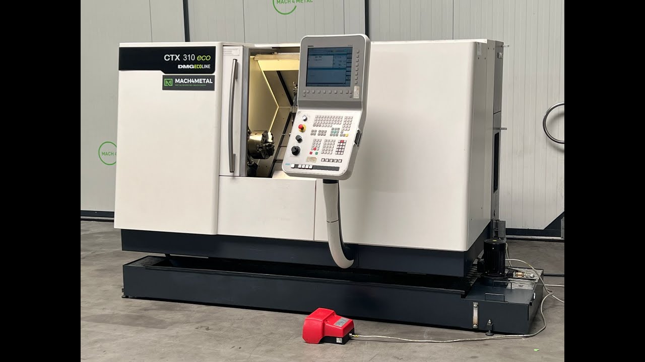DMG MORI - CTX 310 eco CNC lathe used | Mach4Metal