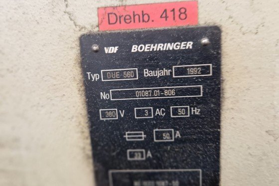 VDF  Boehringer - DUE 560