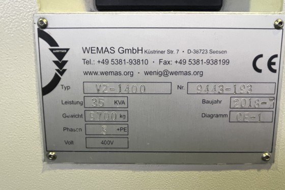 Wemas - VZ 1400 Quick