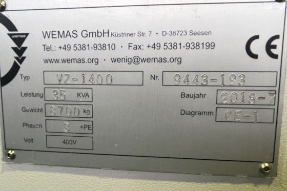 Wemas - VZ 1400 Quick
