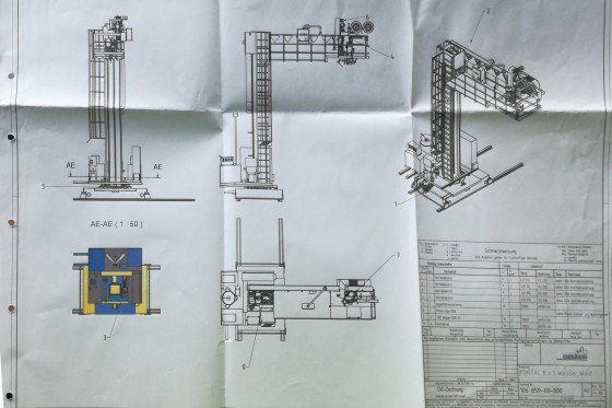 OERLIKON AIR LIQUIDE - UP Semi Portal 7,5 x 5,6