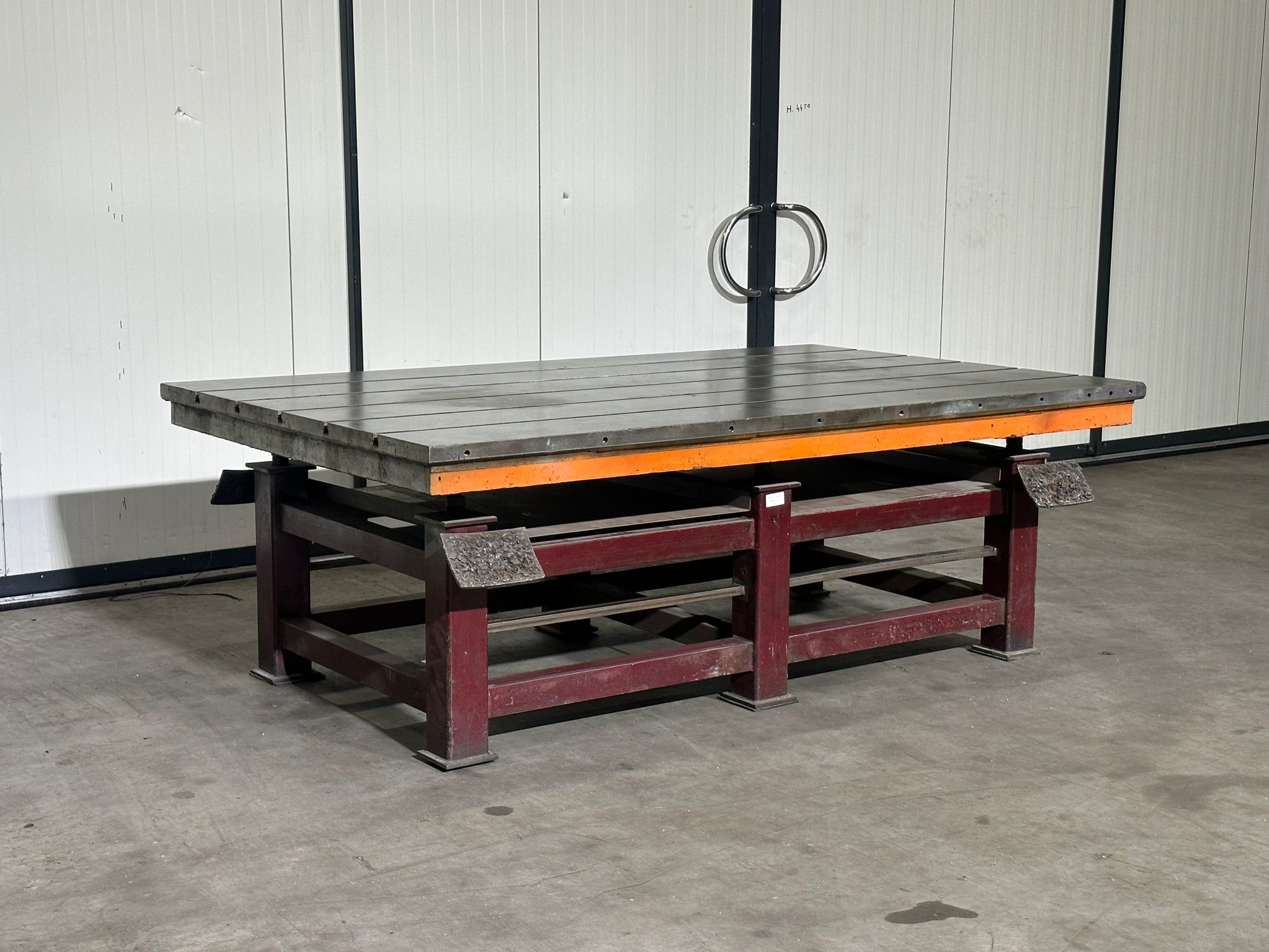 STOLLE - Welding Table T slotted bed plate used