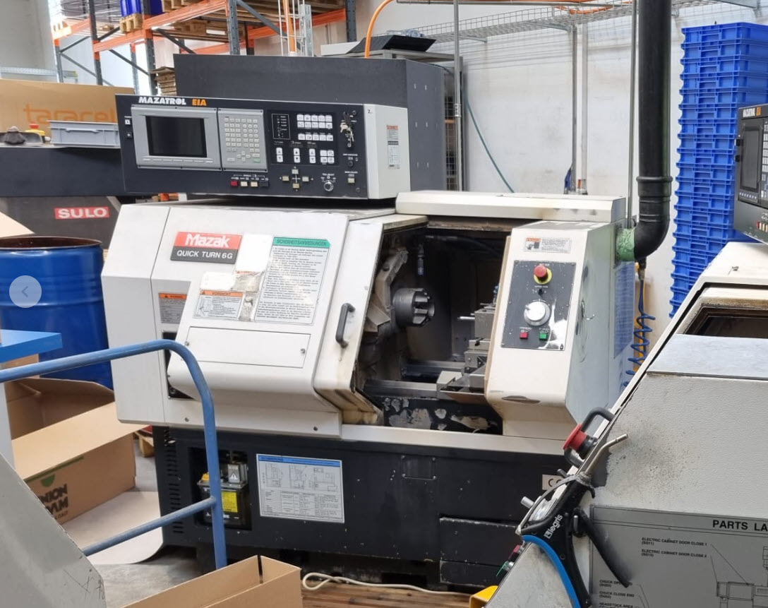 MAZAK - Quick Turn 6G CNC lathe used | Mach4Metal