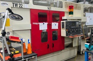 NAKAMURA - TW-20 CNC Lathe with c-axis used | Mach4Metal