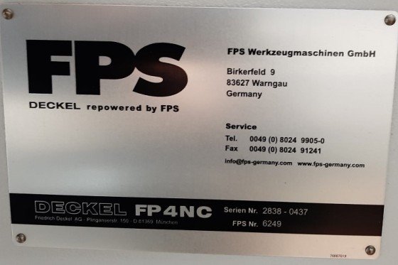 FPS (DECKEL) - FP4NC