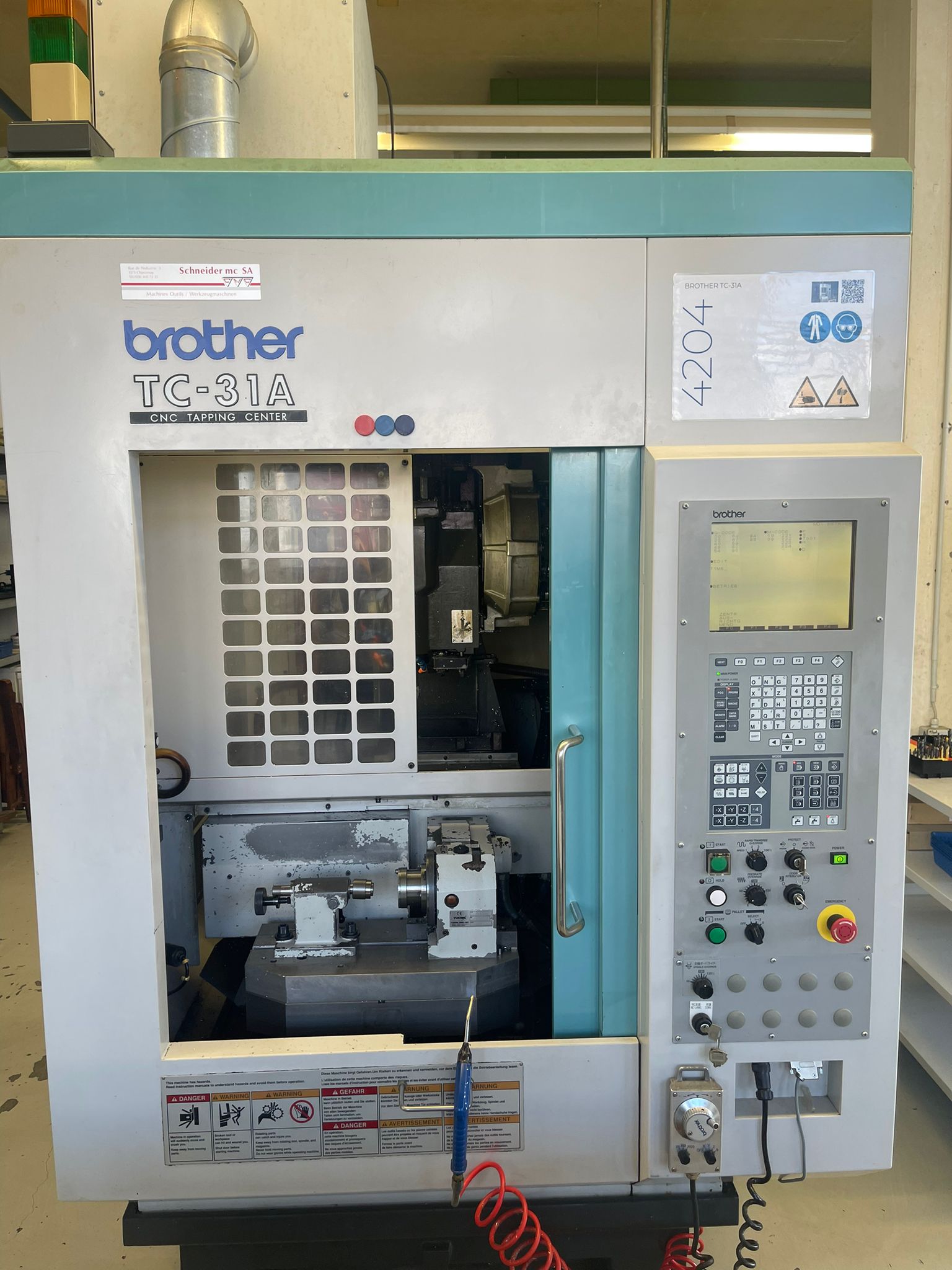 Brother - TC-31A 3-axis CNC machine (VMC) used | Mach4Metal