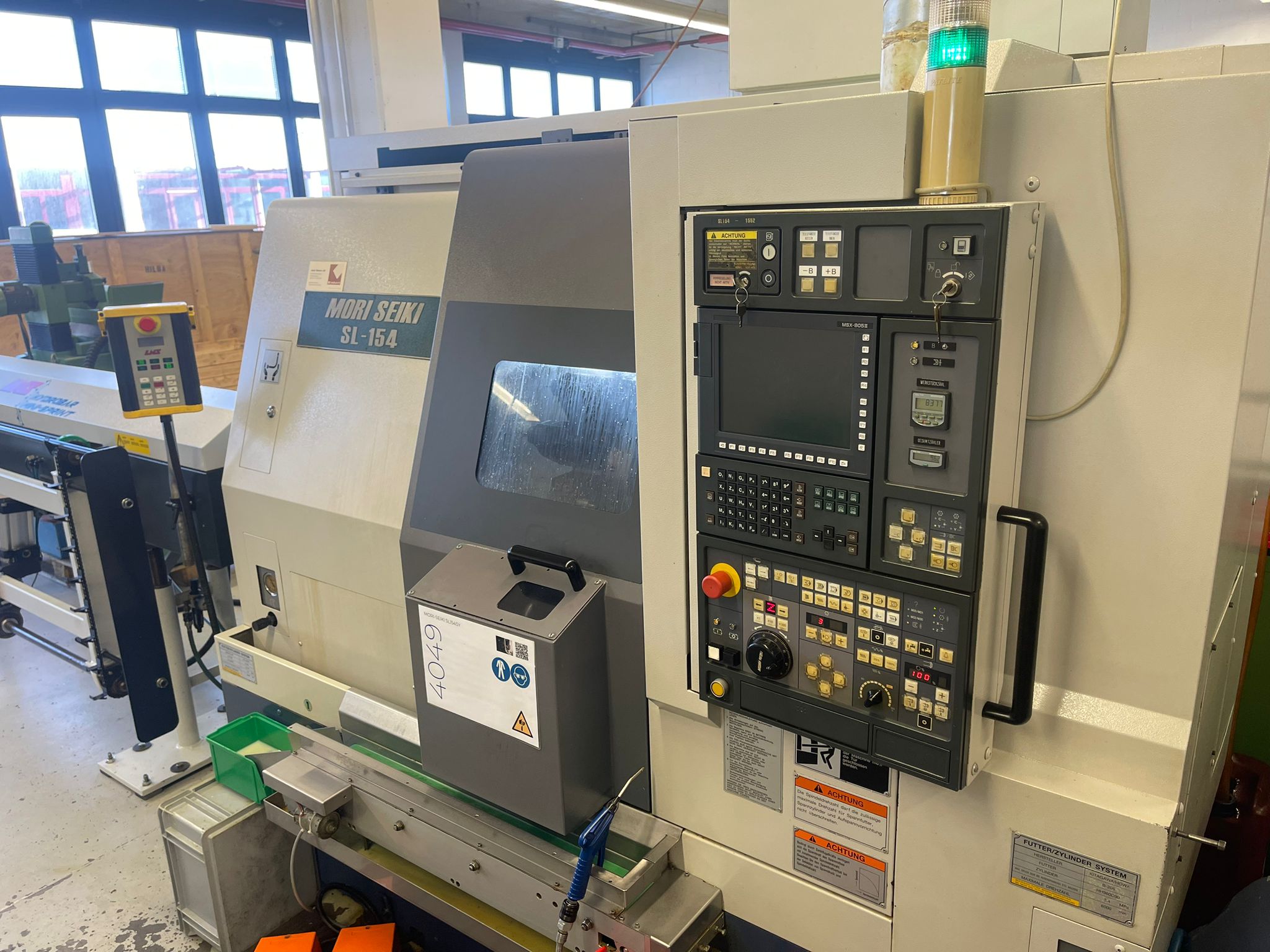 mach 出品 MORI SEIKI - SL 154 SY CNC Lathe with y-axis used | Mach4Metal