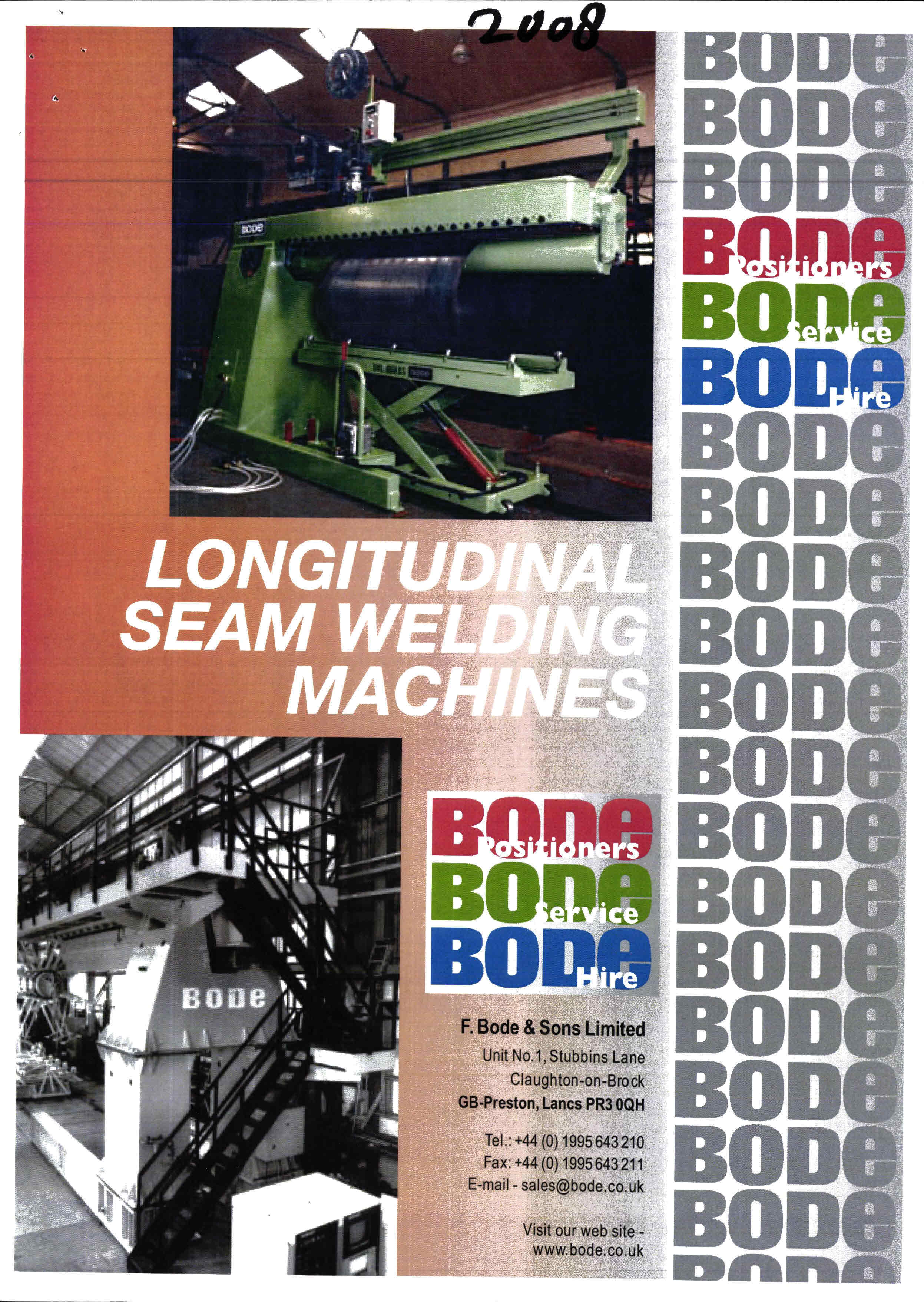 Bode Positioner BodeWelding positioner | Mach4Metal